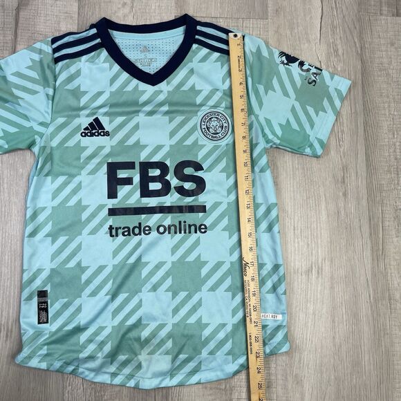 Leicester City Adidas 21/22 Away Football Shirt Soccer Jersey #5 Cardoza Small Q - Picture 8 of 11
